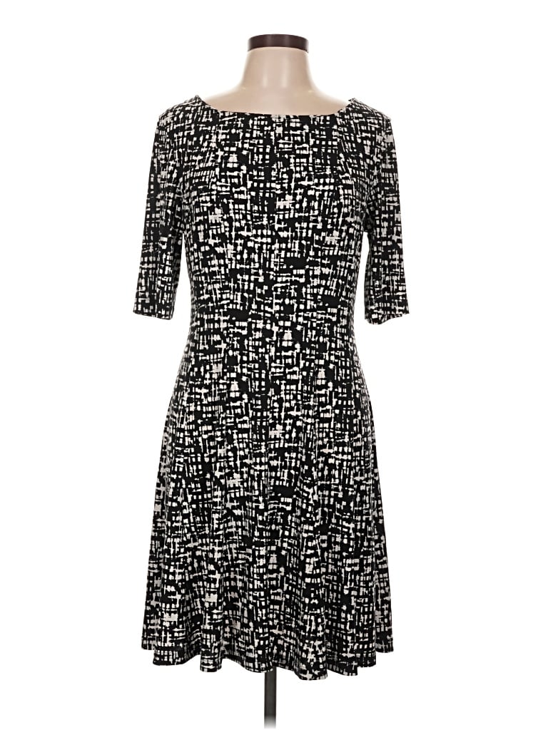 Pre-owned Dressbarn Casual Dress In Black