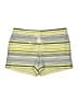Ann Taylor LOFT Print Yellow Shorts Size 10 - photo 1
