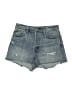 Levi's 100% Cotton Blue Denim Shorts Size 28 - photo 1