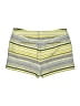 Ann Taylor LOFT Print Yellow Shorts Size 10 - photo 2