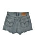 Levi's 100% Cotton Blue Denim Shorts Size 28 - photo 2