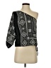 BCBGMAXAZRIA 100% Polyester Black 3/4 Sleeve Blouse Size XS - photo 1