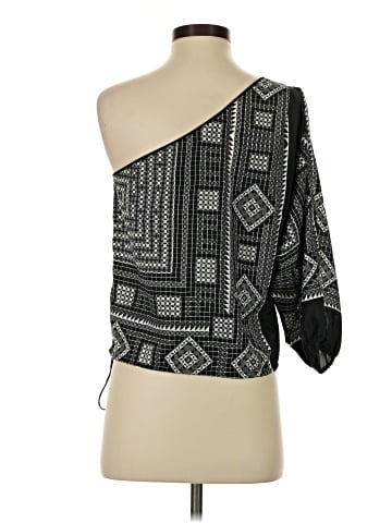 BCBGMAXAZRIA 3/4 Sleeve Blouse (view 2)