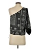 BCBGMAXAZRIA 100% Polyester Black 3/4 Sleeve Blouse Size XS - photo 2