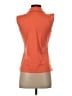 Sigrid Olsen Orange Sleeveless Blouse Size S - photo 2