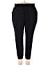 Express Solid Black Casual Pants Size XL - photo 1