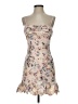 Lush Floral Ivory Cocktail Dress Size S - photo 1