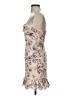 Lush Floral Ivory Cocktail Dress Size S - photo 5