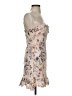 Lush Floral Ivory Cocktail Dress Size S - photo 4