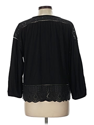 Ann Taylor LOFT 3/4 Sleeve T-Shirt (view 2)