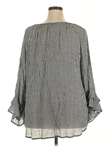 Fred David 3/4 Sleeve Blouse (view 2)
