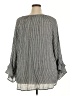 Fred David Gray 3/4 Sleeve Blouse Size 2X - photo 2