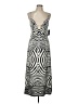 Fourteenth Place Animal Print Silver Cocktail Dress Size L - photo 1