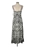 Fourteenth Place Animal Print Silver Cocktail Dress Size L - photo 2