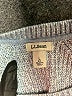 L.L.Bean 100% Cotton Gray Pullover Sweater Size L - photo 7