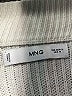 MNG Stripes Silver Pullover Sweater Size M - photo 4