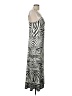 Fourteenth Place Animal Print Silver Cocktail Dress Size L - photo 4