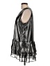 Banana Republic 100% Polyester Silver Sleeveless Blouse Size L - photo 5