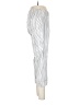 Lena Gabrielle Stripes Silver Casual Pants Size 8 - photo 4