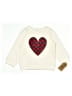 Chick Pea Hearts Ivory Pullover Sweater 12-18 MO / 18 MO - photo 1