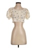 Cider Ivory Short Sleeve Blouse Size S - photo 1