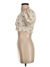 Cider Ivory Short Sleeve Blouse Size S - photo 5
