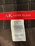 AK Anne Klein Stripes Brown Wool Blazer Size 16 - photo 6