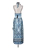 Lulus 100% Polyester Paisley Blue Casual Dress Size S - photo 2