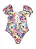 Zaful Tropical Blue One Piece Swimsuit Size 2X - photo 2