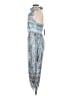 Lulus 100% Polyester Paisley Blue Casual Dress Size L - photo 5