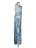 Lulus 100% Polyester Paisley Blue Casual Dress Size S - photo 4