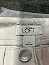 Ann Taylor LOFT Solid Tan Khaki Shorts Size 0 - photo 3