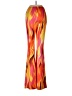 Shein Print Orange Active Pants Size M - photo 2