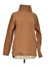 Dudley Stephens 100% Polyester Brown Turtleneck Sweater Size S - photo 1
