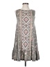Easel Gray Green Casual Dress Size S - photo 1