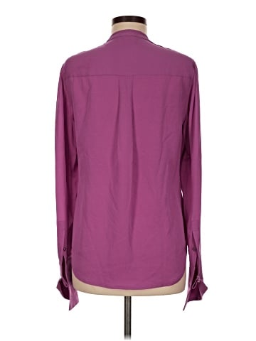 Carlisle Long Sleeve Silk Top (view 2)