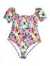 Zaful Tropical Blue One Piece Swimsuit Size 2X - photo 1