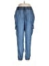 Z Supply 100% Lyocell Blue Cargo Pants Size M - photo 1