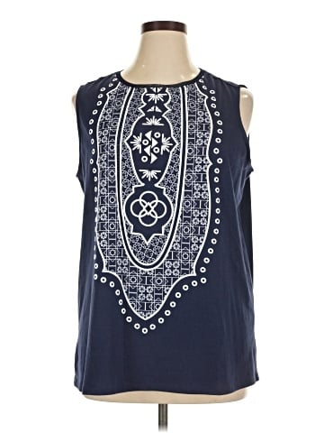 Dana Buchman Sleeveless Blouse (view 1)