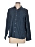 Talbots Outlet Polka Dots Blue Long Sleeve Button-Down Shirt Size L - photo 1