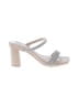 A New Day Silver Sandals Size 6 1/2 - photo 1