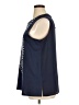 Dana Buchman Blue Sleeveless Blouse Size XL - photo 5