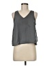 UpWest 100% Polyester Gray Sleeveless Blouse Size M - photo 1