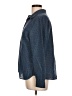 Talbots Outlet Polka Dots Blue Long Sleeve Button-Down Shirt Size L - photo 5