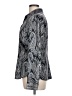Ann Taylor Paisley Silver Long Sleeve Blouse Size 12 - photo 5