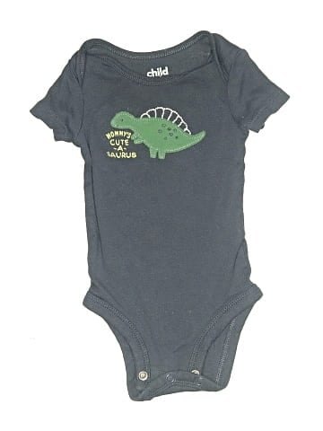 Child of Mine by Carter's Short Sleeve Onesie (view 1)