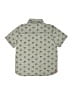 Mickey Mouse 100% Cotton Hearts Gray Short Sleeve Button-Down Shirt Size 9 - photo 2