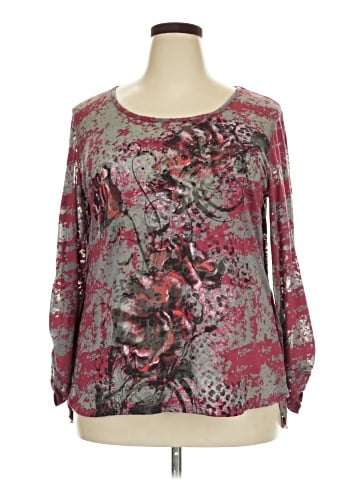 Madison & Berkeley Long Sleeve Blouse (view 1)