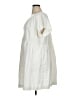 Universal Thread Solid White Casual Dress Size 1X - photo 5