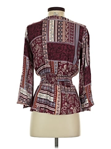 American Rag Cie 3/4 Sleeve Blouse (view 2)